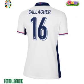 England Conor Gallagher #16 Hemmatröja Kvinnor EM 2024 Kortärmad
